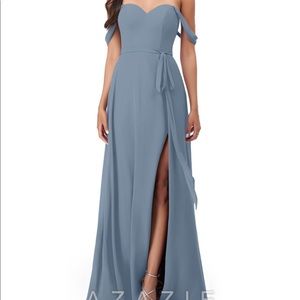 Azazie Strapless Bridesmaid’s Dress